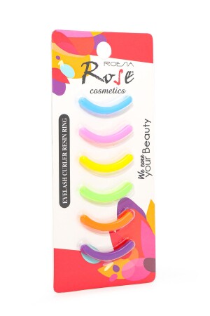 Rose 6'lı Kirpik Kıvırıcı Yedeği - Kirpik Kıvırma Makası Yedek Lastiği - Roesıa Rose Cosmetics
