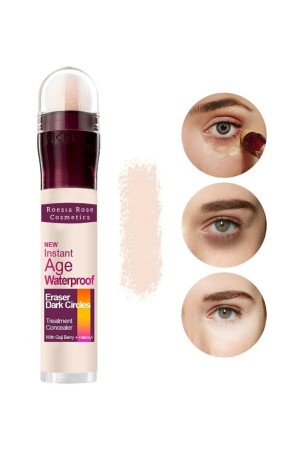 Rose Anti Age Waterproof Göz Altı Kapatıcı Açık Ton 6 Ml - Roesıa Rose Cosmetics