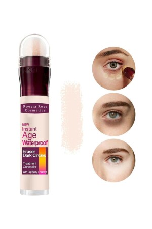 Rose Anti Age Waterproof Under Eye Concealer Medium Tone 6 Ml - Roesıa Rose Cosmetics