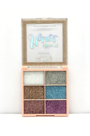 Rose Born To Shine 6 Pack Glitter – 6 Farben Glitzer-Lidschatten - Roesıa Rose Cosmetics