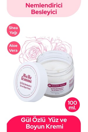 Rose Essence Gesichts- und Halscreme feuchtigkeitsspendend und nährend 8684255849007 - Belle Femme