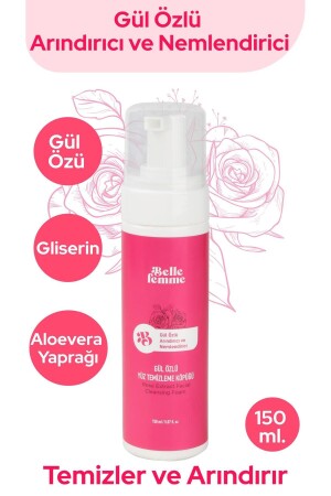 Rose Essence Gesichtsreinigungsschaum 150 ml. 8683816744065 - Belle Femme