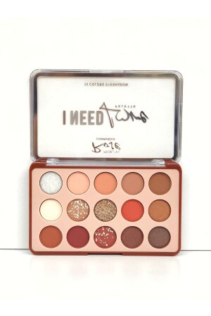 Rose I Need Love 15-teilige Lidschattenpalette - Roesıa Rose Cosmetics