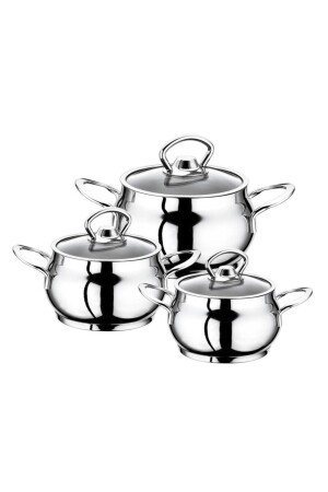 Rose Küre 6 Piece Deep Pot Set B4247 P402PŞÜ. 44247. 01 - Bambum