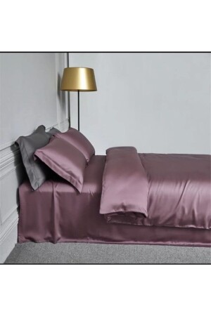 Rose Kurusu1, hochwertiges Bettbezug-Set aus gekämmtem Baumwollsatin gulkurusuoenyepamuksaten - AYZEN HOME