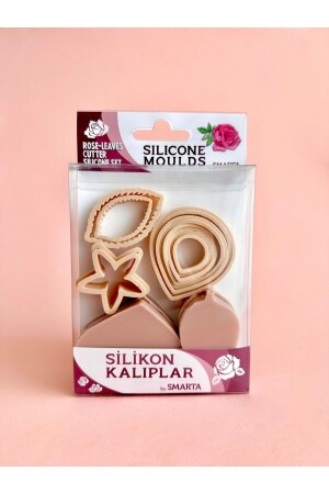 Rose Molds and Leaf Cutter Set - Smarta