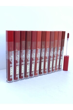 Rose Nude New Fashion 12-Piece Permanent Thin Lipstick Series - Roesıa Rose Cosmetics