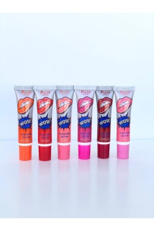Rose Permanent Peelable 6-teilige Lippenstiftserie - Roesıa Rose Cosmetics