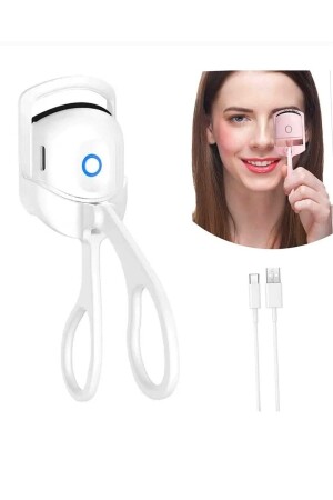 Rose Taşınabilir Elektrikli- Isıtmalı Kirpik Kıvırıcı - Roesıa Rose Cosmetics