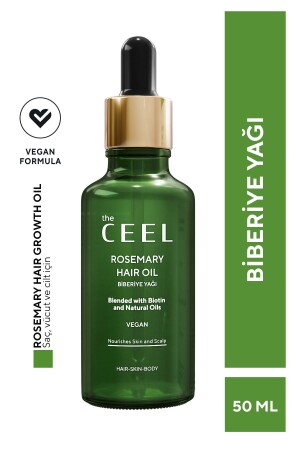 Rosemary Oil Complex, Fast Hair Growth Biotin Hair Care for Hair Loss and Damaged Hair - The Ceel