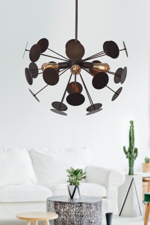 Rosso Antique Metal Body Design Luxury Chandelier LZRNAVZ32 - Luzarana