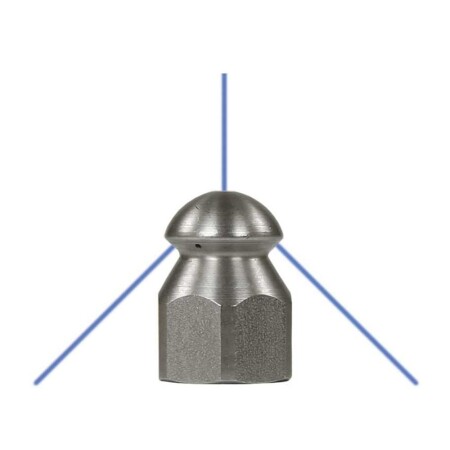 Rotary nozzle for pipe cleaning R+M 0.70 1/4