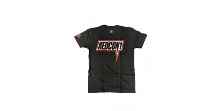 Rotes Umriss-T-Shirt - POWERBODY