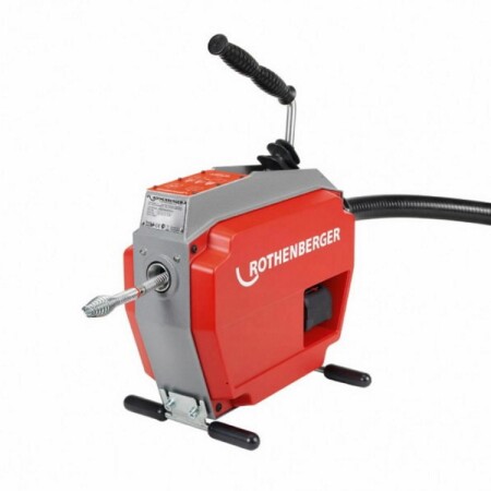 ROTHENBERGER R600 VarioClean akülü boru temizleme makinesi ve aksesuarları - Rothenberger