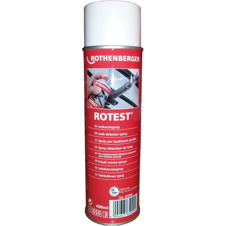 ROTHENBERGER RoTest atık su arama aerosolü - Rothenberger