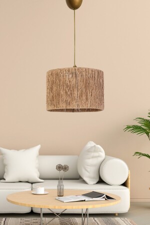 Roue Pendant Lamp Chandelier Wicker SH326 - hmydesign