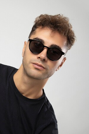 Round Model Men's Sunglasses PL23EG502 - Polo55