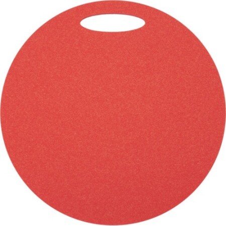 Round seating mat Yate, single-layer, 35cm diameter, red - Yate