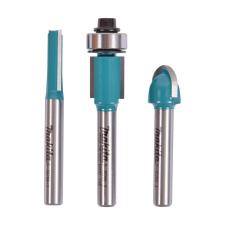 Router bit set MAKITA 3pcs. - Makita Accessories