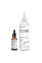 Routine zur Pflege von dunklen Flecken und Mitessern bei der Haut401-117 - Skin401