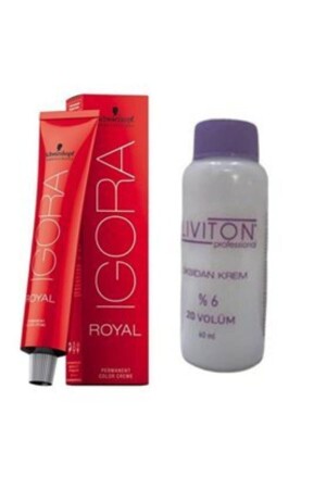 Royal 3.0 Koyu Kahve - Liviton Oksidan 20 Vol. - Igora