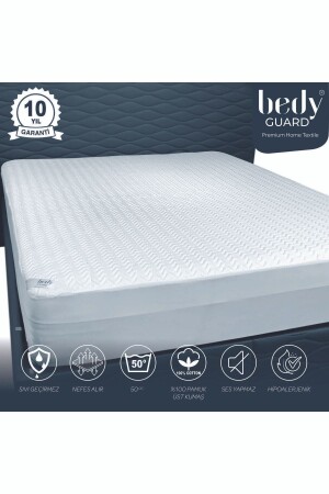 Royal 300gsm Kapitone Sıvı Geçirmez Yatak Koruyucu Alez - Bedy Guard