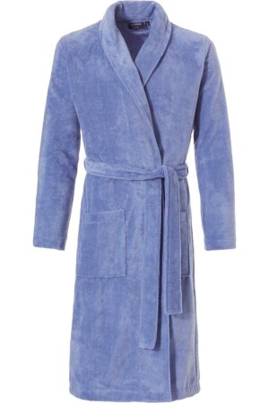 Royal Blue Bathrobe - Hizsoy Tekstil