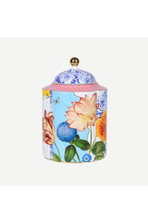 Royal Blue Pink Porcelain Storage Box 2750 ml 51009010 - Pip Studio