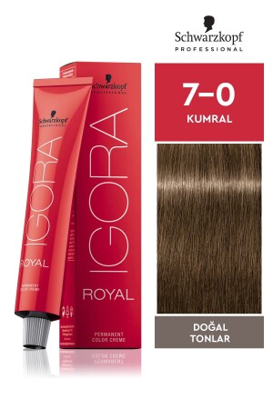Royal Natural Tones 7-0 Auburn 60ml - Igora