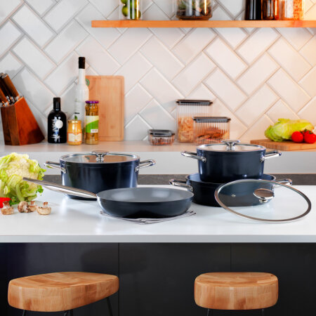 ROYAL NOIR 7-Piece Ceramic Set - Akdeniz