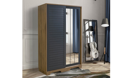 Royal Sliding Wardrobe - Anthracite - Cadde Yıldız