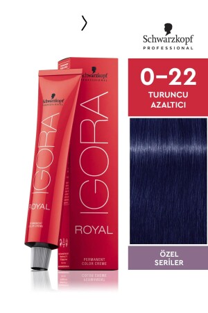 Royal Special Series 0-22 Orange Reducing Hair Dye 60ml - Schwarzkopf