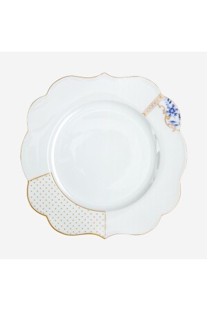 Royal White Blue White Porcelain Dinner Plate 28 Cm 51001133 - Pip Studio