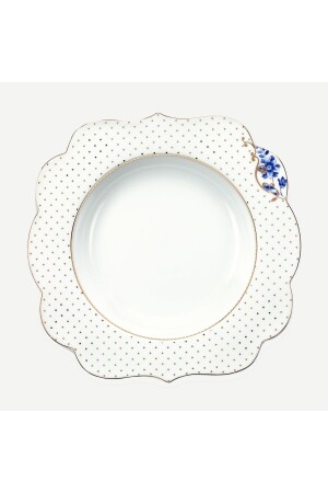Royal White White Porcelain Deep Plate 23-5 Cm - Pip Studio
