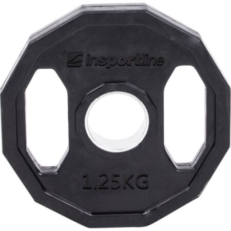 Rubber-Coated Olympic Weight Plate inSPORTline Ruberton 1.25 kg - inSPORTline