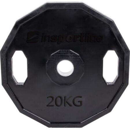Rubber-Coated Olympic Weight Plate inSPORTline Ruberton 20 kg - inSPORTline