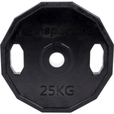 Rubber-Coated Olympic Weight Plate inSPORTline Ruberton 25 kg - inSPORTline