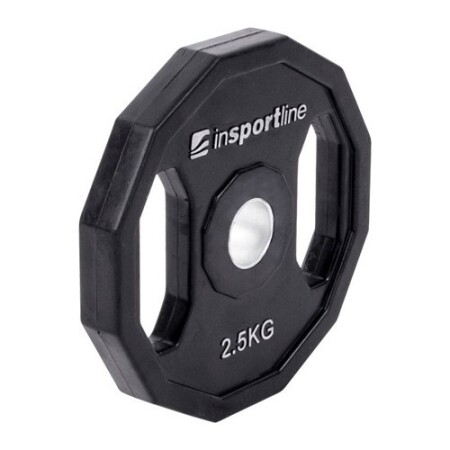 Rubber coated weight 30mm inSPORTline Ruberton 2.5kg - inSPORTline