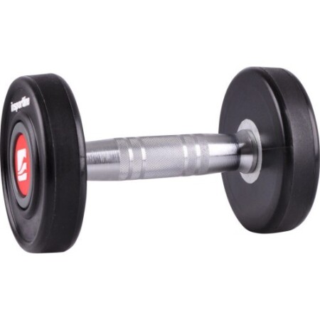 Rubber dumbbell inSPORTline PRO 12kg - inSPORTline
