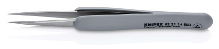 Rubber tweezers KNIPEX ESD 922114ESD - Knipex