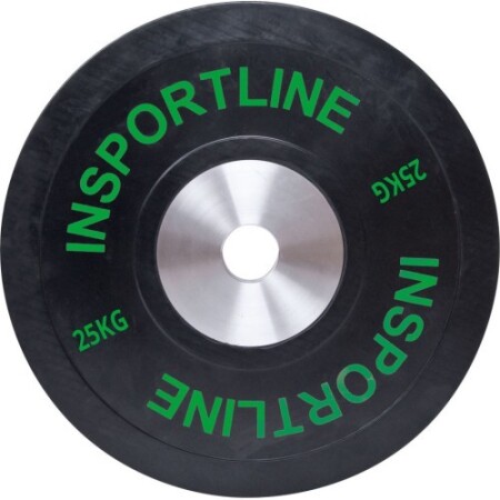 Rubber Weight Plate inSPORTline Bumper Plate 25 kg - inSPORTline