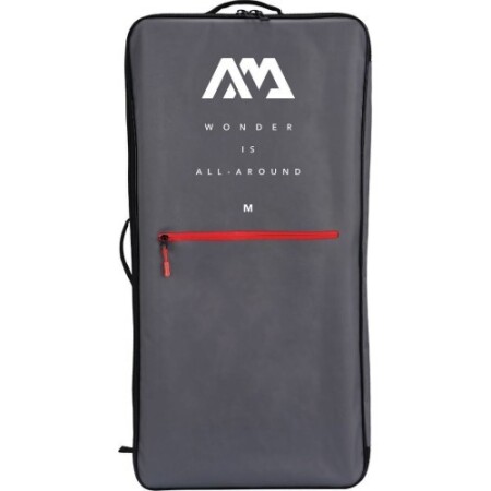 Rucksack „Aqua Marina“ mit Reißverschluss, Grau – Größe M - Aqua Marina