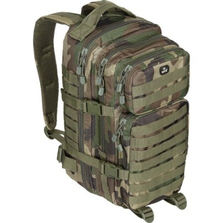 Rucksack, MFH Assault I, Woodland, 30 l - MFHHighDefence