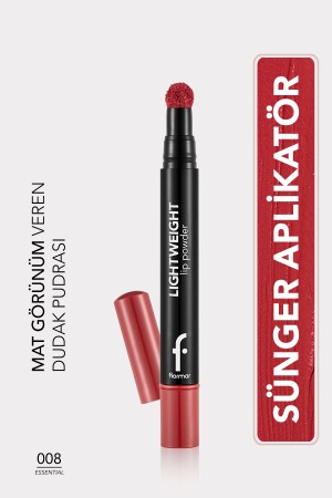 Ruj - Lightweight Lip Powder 008 Essential 33000116-008 - Flormar