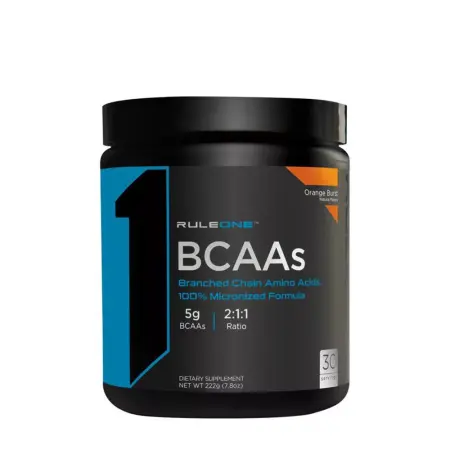 Rule1 BCAAs (222 g, Orange Burst) - Rule1