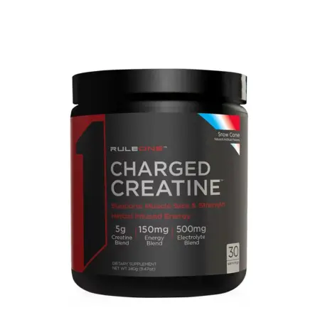 Rule1 Charged Creatin (240 g, Snow Cone) - Rule1