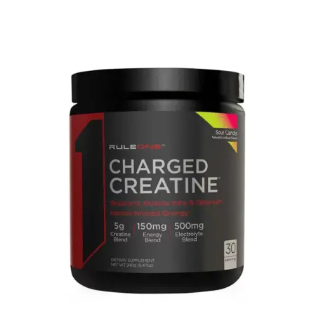 Rule1 Charged Creatin (240 g, Sour Candy) - Rule1
