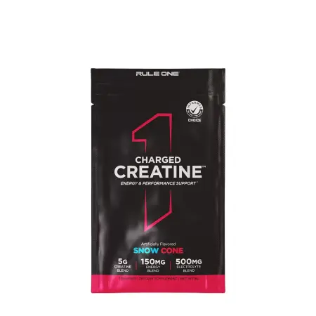 Rule1 Charged Creatine Sample (8 g, Snow Cone) - Rule1