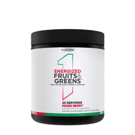 Rule1 Energized Fruits and Greens (138 g, Mixed Berry) - Rule1