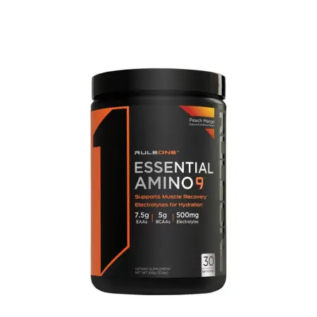 Rule1 Essential Amino 9 (345 g, Peach Mango) - Rule1